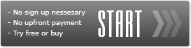 START (No sign-up necessary, No upfront payment, Free test-drive)